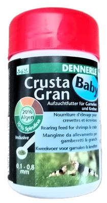 Dennerle CrustaGran Baby 100ml Futter für Garnelen