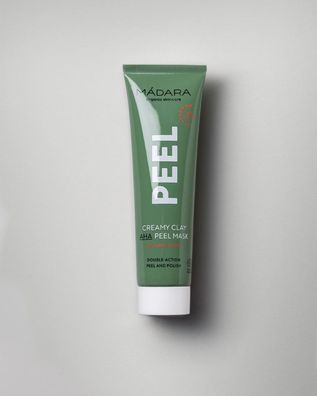 Mádara organic Skincare - PEEL Creamy Clay 7% AHA Tonerde-Maske - 60 ml