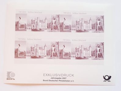 BRD Exclusivdruck Jahresgabe 2007 BDPh