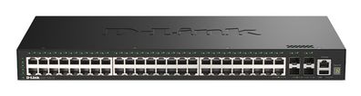 D-Link SmartPro DGS-1530-52 - Switch - Smart - 48 x 10/100/1000 + 4 x 10 Gigabit SFP