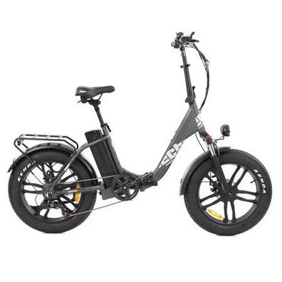 Faltbares E-Bike HECHT COMPOS XL GREY – 250 Watt, 36 Volt, 105 km Reichweite