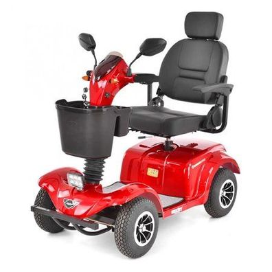 Elektrischer Senioren-Scooter HECHT WISE RED – 500 Watt Power für Mobilität