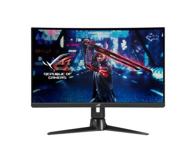 ASUS 68,5cm GAMING STRIX XG27AQV Curved IPS FSync HDMI DP Li