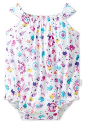 Baby Body ärmellos Jersey mehrfarbig bedruckt - Colorful World 152222