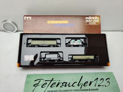 Märklin Z DC 82509 Güterwagen-Set Henkel MHI / OVP