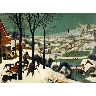 Bluebird Puzzle Jäger im Schnee (1565) 3000 Teile