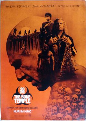 28 Years Later 2: The Bone Temple - Original Kinoplakat A1 - Ralph Fiennes-Filmposter