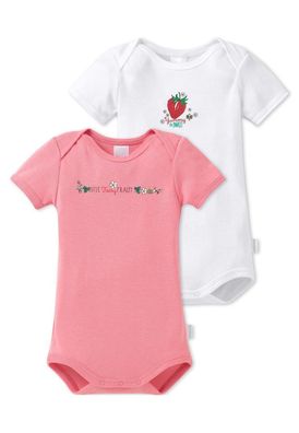 Schiesser Mädchen Doppelpack Kurzarm-Bodys