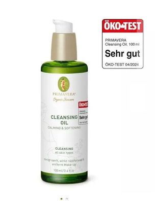 Primavera - Cleansing Oil - Calming & Softening - 100 ml