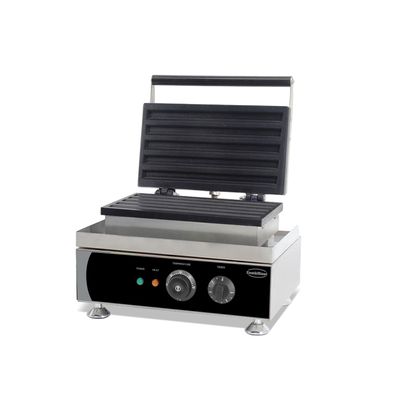 Combisteel Waffeleisen für 5 Churros - Edelstahl, Tischgerät, 230 V