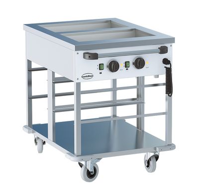 Bain-Marie Wagen 2/1
