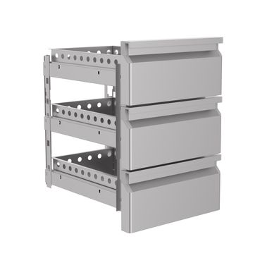Schubladenblock 1/3 Monoblock Soft Closing Combisteel Gibt Keine Garantie Auf