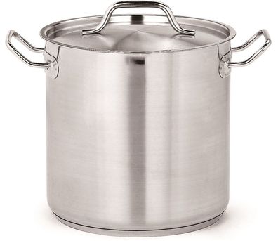 Gemüsetopfâ Hoch Edelstahl + Deckel Ã¸20 6,3L