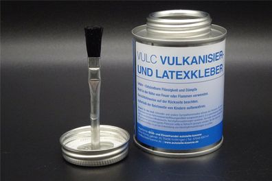 250ml Vulkanisierflüssigkeit SVS-Vulc incl. Pinseldeckel Latex Kleber
