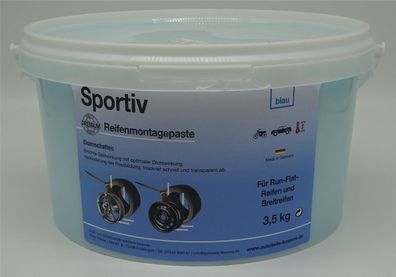 3,5Kg Sportiv Reifen Montagepaste Montierpaste Sport Run Flat Breitreifen