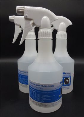 3x 0,5 Liter Reifen Montagefluid Reifenmontageflüssigkeit Montagepaste Fluid