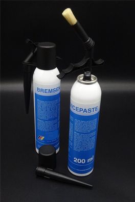 2x 200ml Bremsen Servicepaste Keramikpaste Montagepaste Bremsenpaste Pinseldose