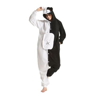 Monokuma Kumamon Rilakkuma Bar Onesie Erwachsene Tier Cosplay Pyjamas Plusch