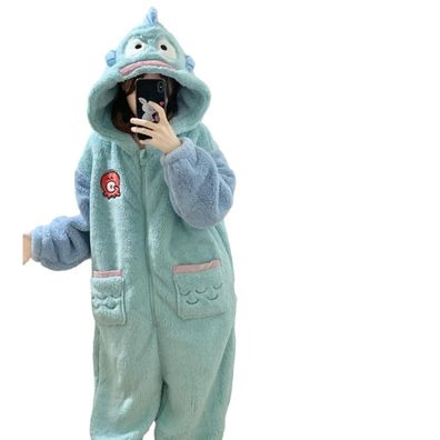Clownfisch Nemo Onesie Erwachsene Anime Cosplay Pyjamas Kigurumi Tier Plusch