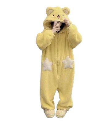 Cardcaptor Sakura MINISO Onesie Erwachsene Tier Cosplay Pyjamas Plusch Halloween
