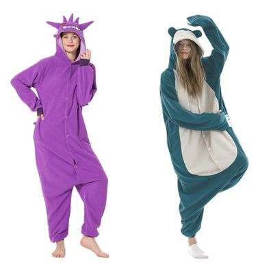 Cartoon Onesie Erwachsene Kinder Tier Kigurumi Cosplay Pyjamas XXL 3XL 4XL Plusch
