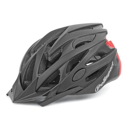 Fahrradhelm Polisport Twig M 55-58 cm - Schwarz / Matt Rot