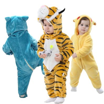 5 Jahre Kinder Onesie Jungen Madchen Anime Cosplay Pyjamas Winter Warm Tier Plusch