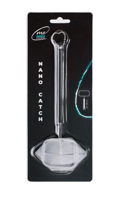 Me Aquaristic Nano Catch weißer eckiger Garnelenkescher Teleskopkescher