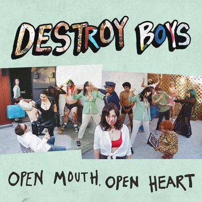 Destroy Boys: Open Mouth Open Heart (Purple Vinyl) - - (LP / O)