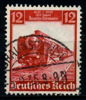 3. REICH 1935 Nr 581 gestempelt X72960E