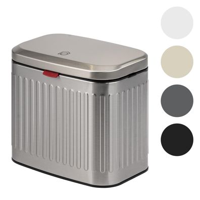 eluno Abfalleimer, Küchen- und Badmülleimer, 3 Liter Fassungsvermögen