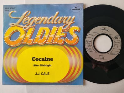 J.J. Cale - Cocaine/ After midnight 7'' Vinyl Germany SILVER LABEL