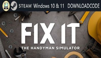 NEU PC Computer Spiel Fix It Der Handwerker Simulator für Windows 10 11 STEAM