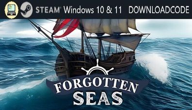 NEU PC Computer Spiel Forgotten Seas für Windows 10 11 STEAM Download Code Key