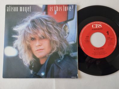 Alison Moyet - Is This Love? 7'' Vinyl Holland