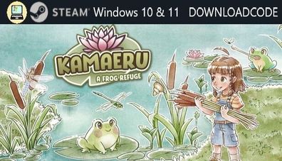 NEU PC Computer Spiel Kamaeru A Frog Refuge für Windows 10 11 STEAM Download