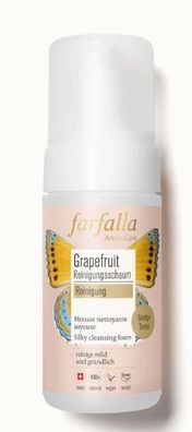 farfalla - Grapefruit Seidiger Reinigungsschaum - 120 ml