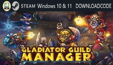 NEU PC Computer Spiel Gladiator Guild Manager für Windows 10 11 STEAM Download