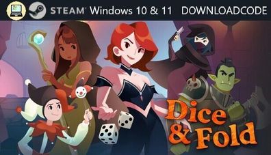 NEU PC Computer Spiel Dice & Fold für Windows 10 11 STEAM Download Code Game Key