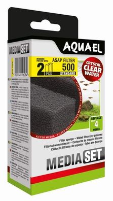 AquaEl ASAP 500 Ersatzschwamm standard