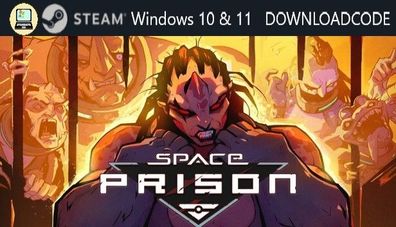 NEU PC Computer Spiel Space Prison für Windows 10 11 STEAM Downloadcode Game Key