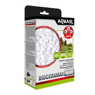 AquaEl BioCeramax UltraPro 1600 - 1000ml Sintherglaskugeln für den Außenfilter