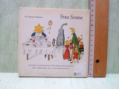 Dr Heinrich Hoffmann Frau Sonne Atlantis Zwergenbücher 1964 Pappe Fadenbindung