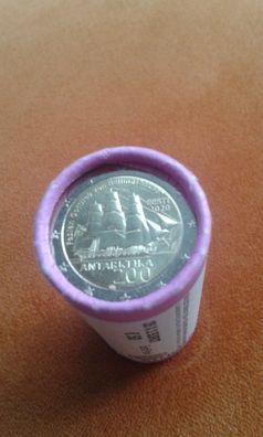 2 euro Rolle 2 euro 2020 Estland Antarktis Sichtrolle 25x2 euro 2020 Estland