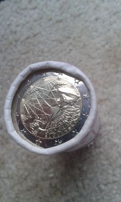 Rolle 2 euro 2022 Slowakei Erasmus 25x2 euro Rolle 2022 Slowakei Erasmus