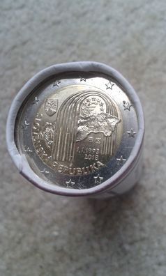 Rolle 2 euro 2018 Slowakei Republik 25x2 euro Rolle 2018 Slowakei Republik