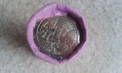 2 euro Rolle 2 euro 2019 Estland Liederfest Sichtrolle 25x2 euro 2019 Estland