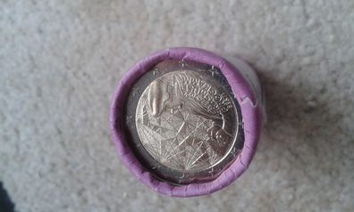 2 euro Rolle 2 euro 2022 Estland Erasmus Rolle 25x2 euro 2022 Erasmus Estland