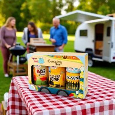 Geschenk Geschenkbox Camping Box - drei Geschmacksrichtungen