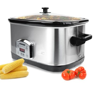 7,5 l Slow Cooker | Schmortopf | Schongarer | Multikocher